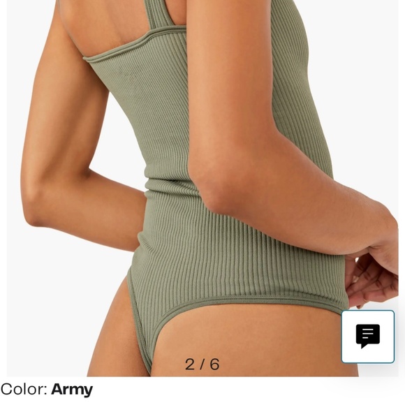 NWT Free People Bodysuit - Picture 6 of 6